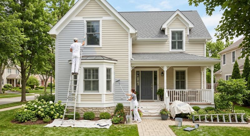House Exterior Painting project example